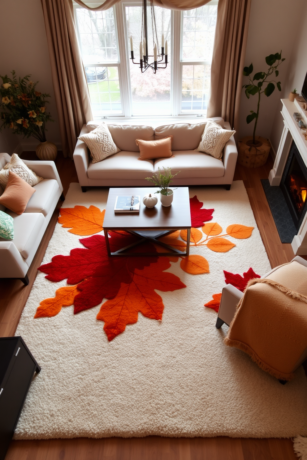 Fall Small Living Room Decorating Ideas 11