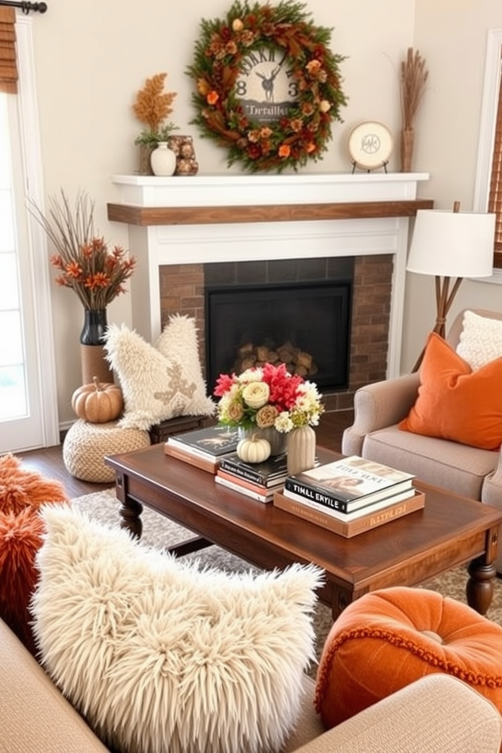 Fall Small Living Room Decorating Ideas 16