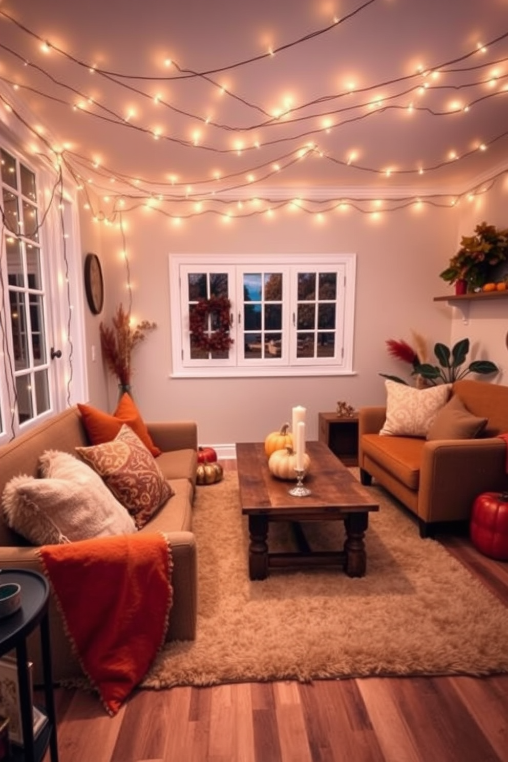 Fall Small Living Room Decorating Ideas 23