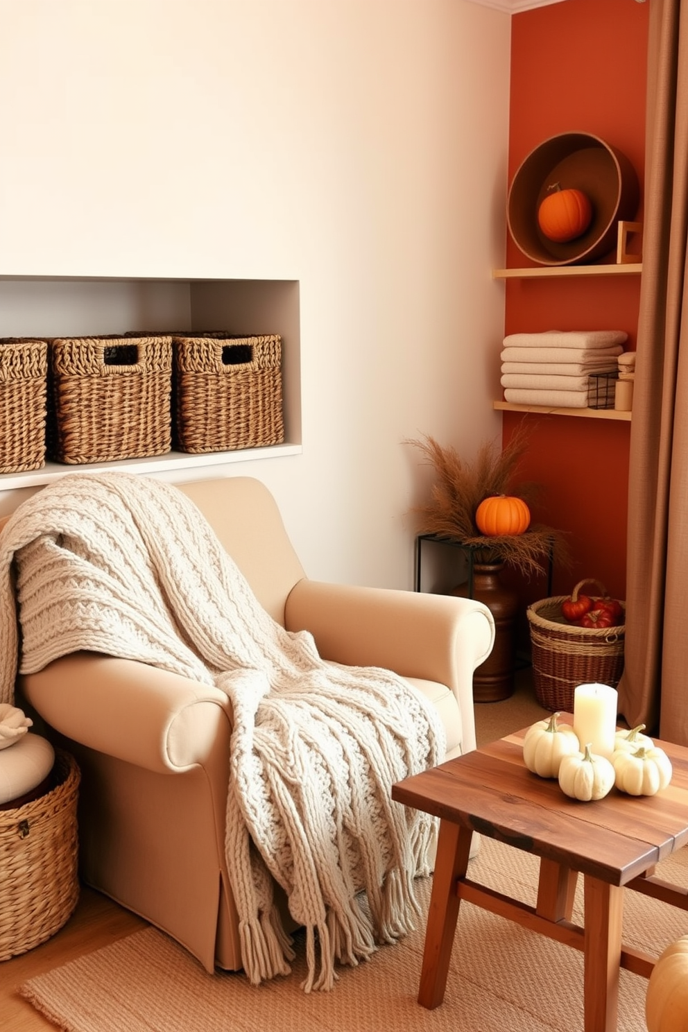 Fall Small Living Room Decorating Ideas 26