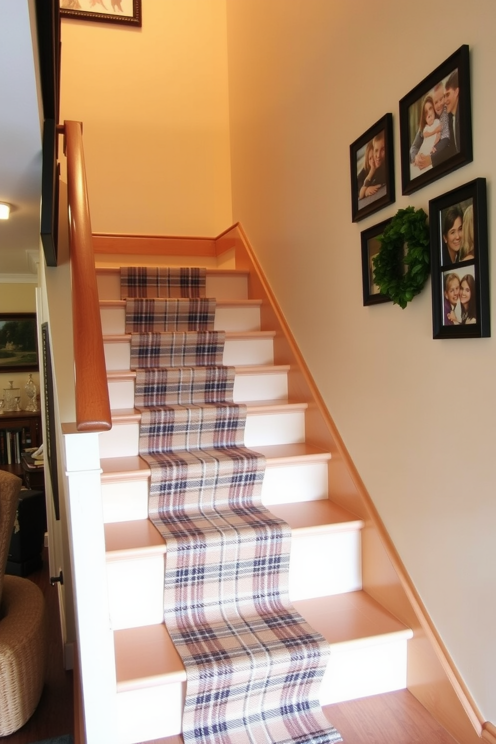 Fall Staircase Decorating Ideas 8