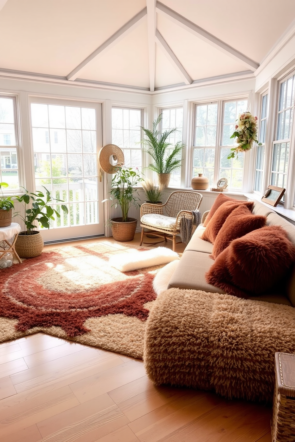 Fall Sunroom Decorating Ideas 4