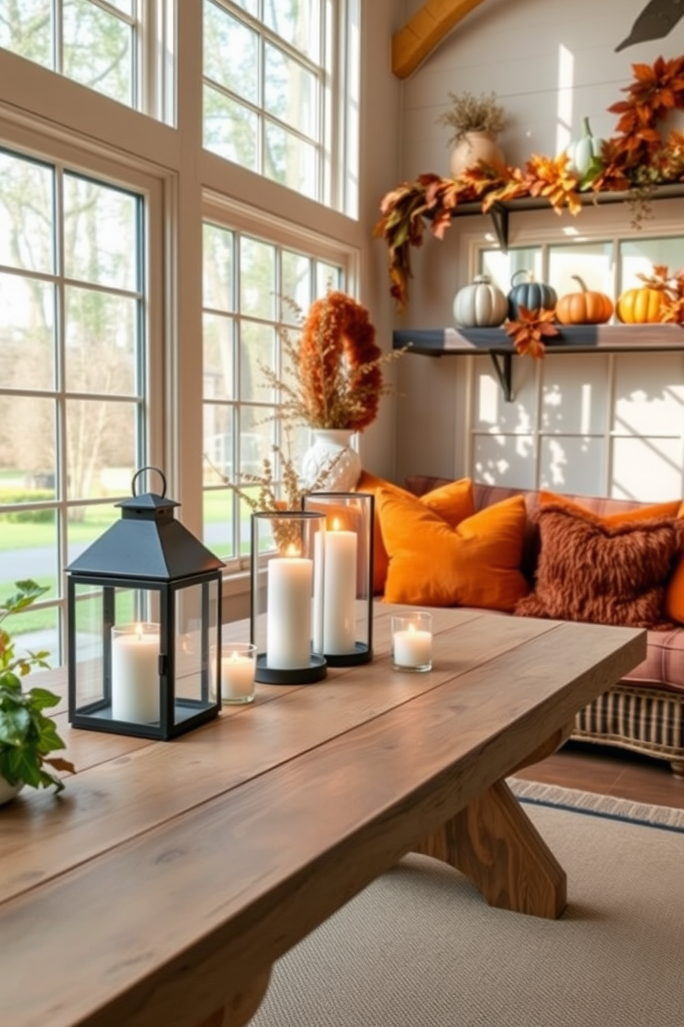 Fall Sunroom Decorating Ideas 5