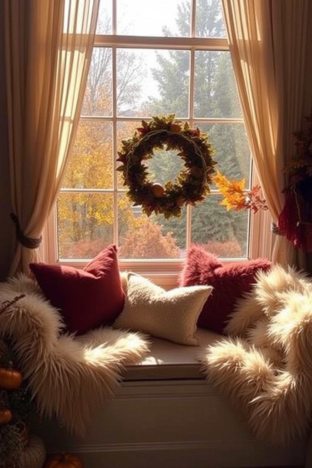 Fall Window Decorating Ideas 12