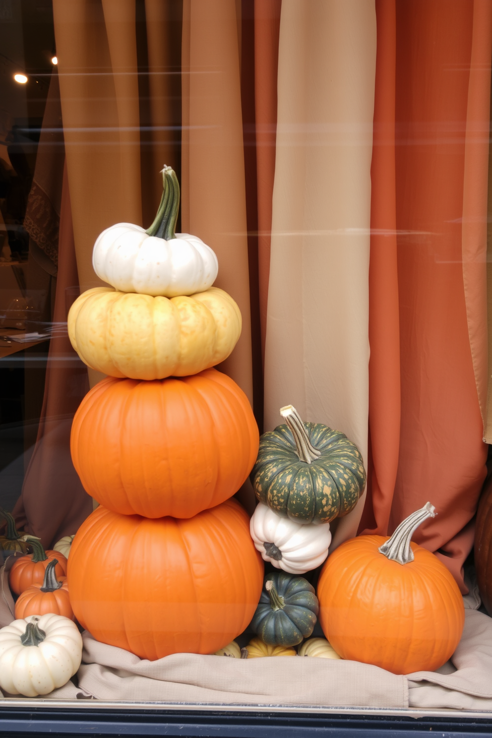 Fall Window Decorating Ideas 19