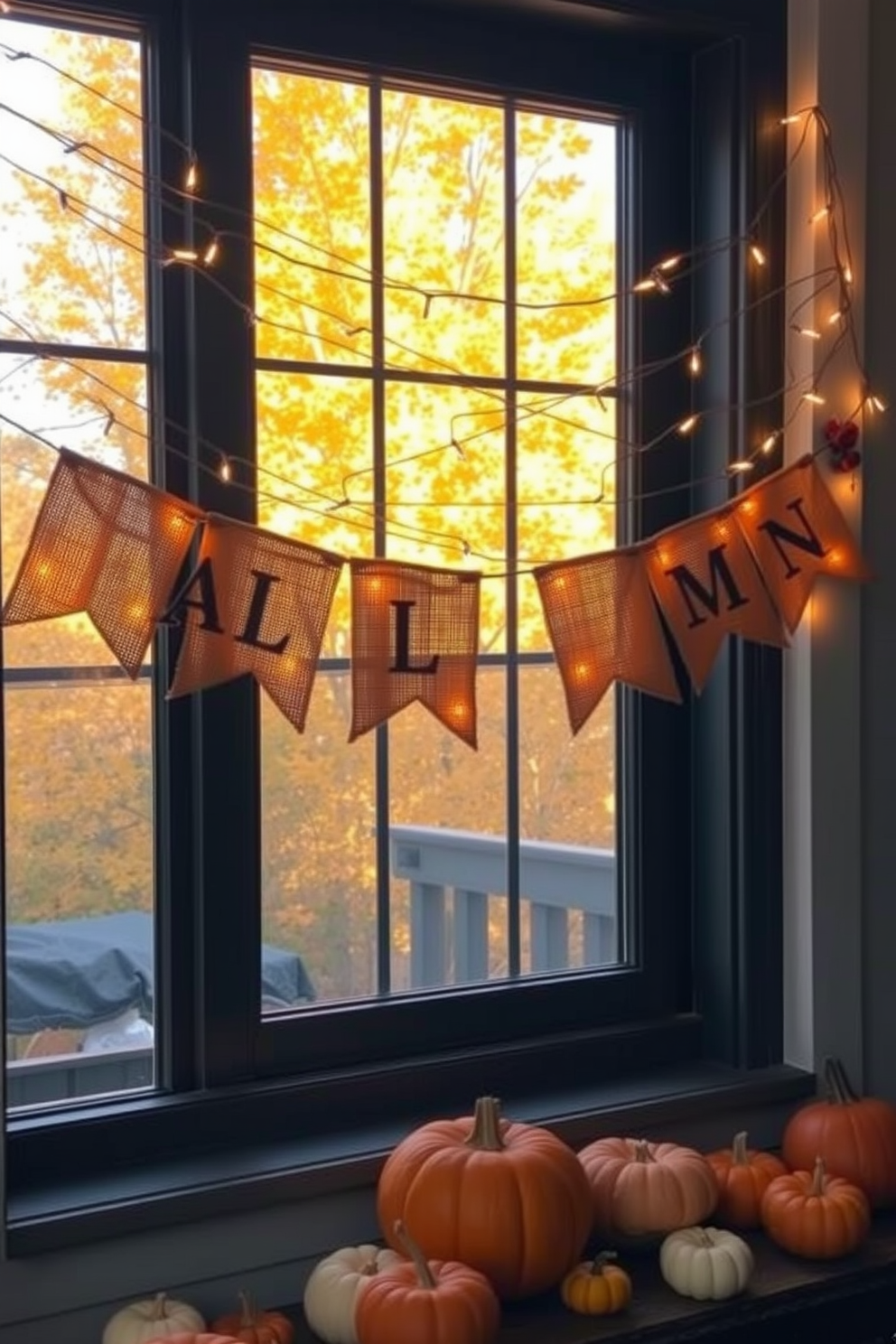 Fall Window Decorating Ideas 21