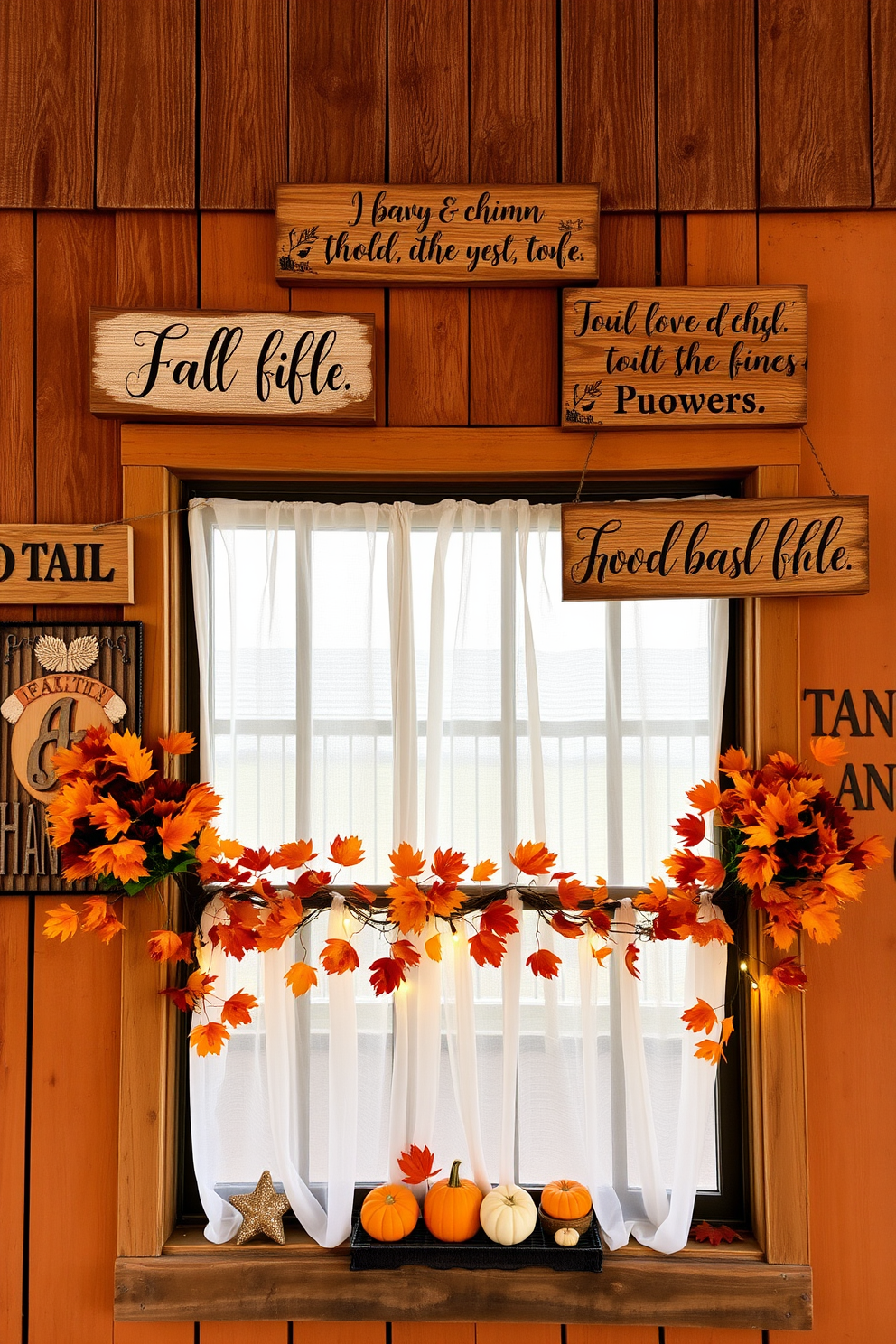 Fall Window Decorating Ideas 30