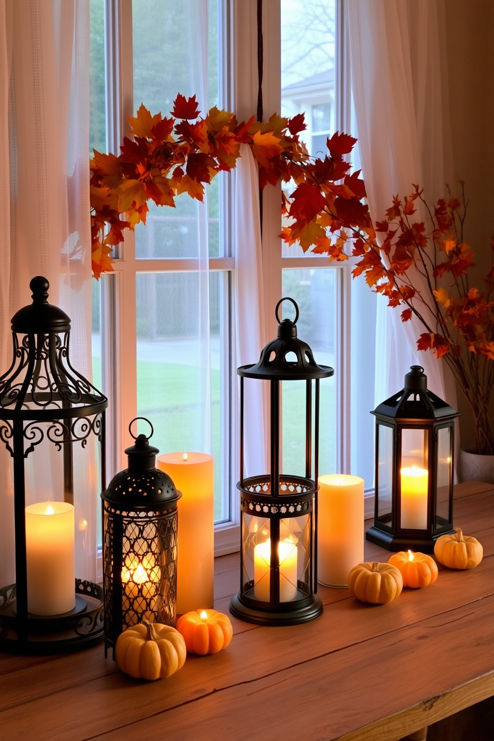 Fall Window Decorating Ideas 5