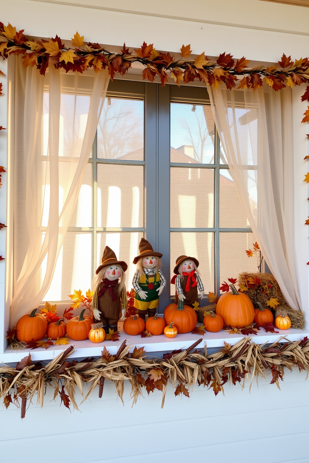 Fall Window Decorating Ideas 8