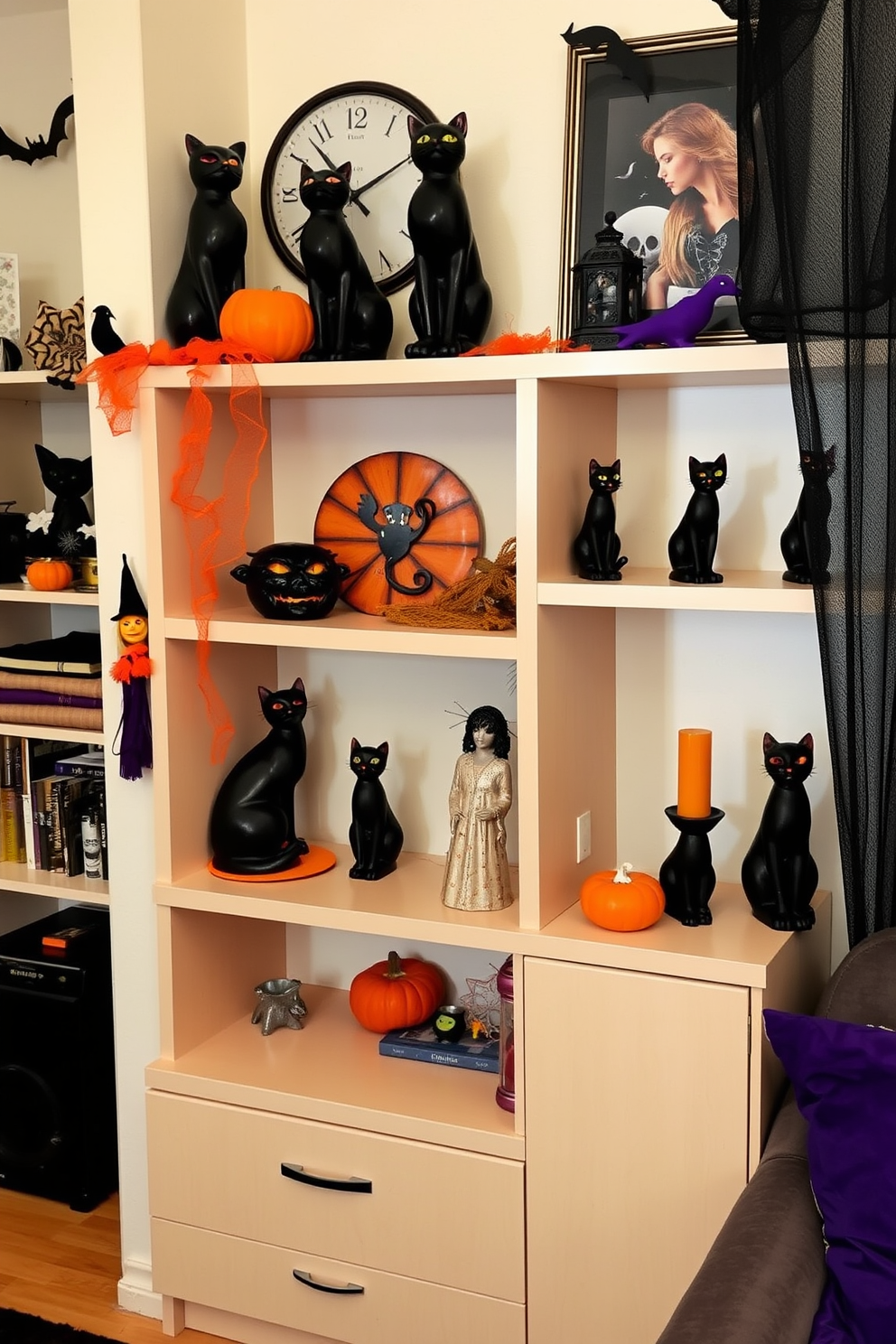 Halloween Apartment Decorating Ideas 27