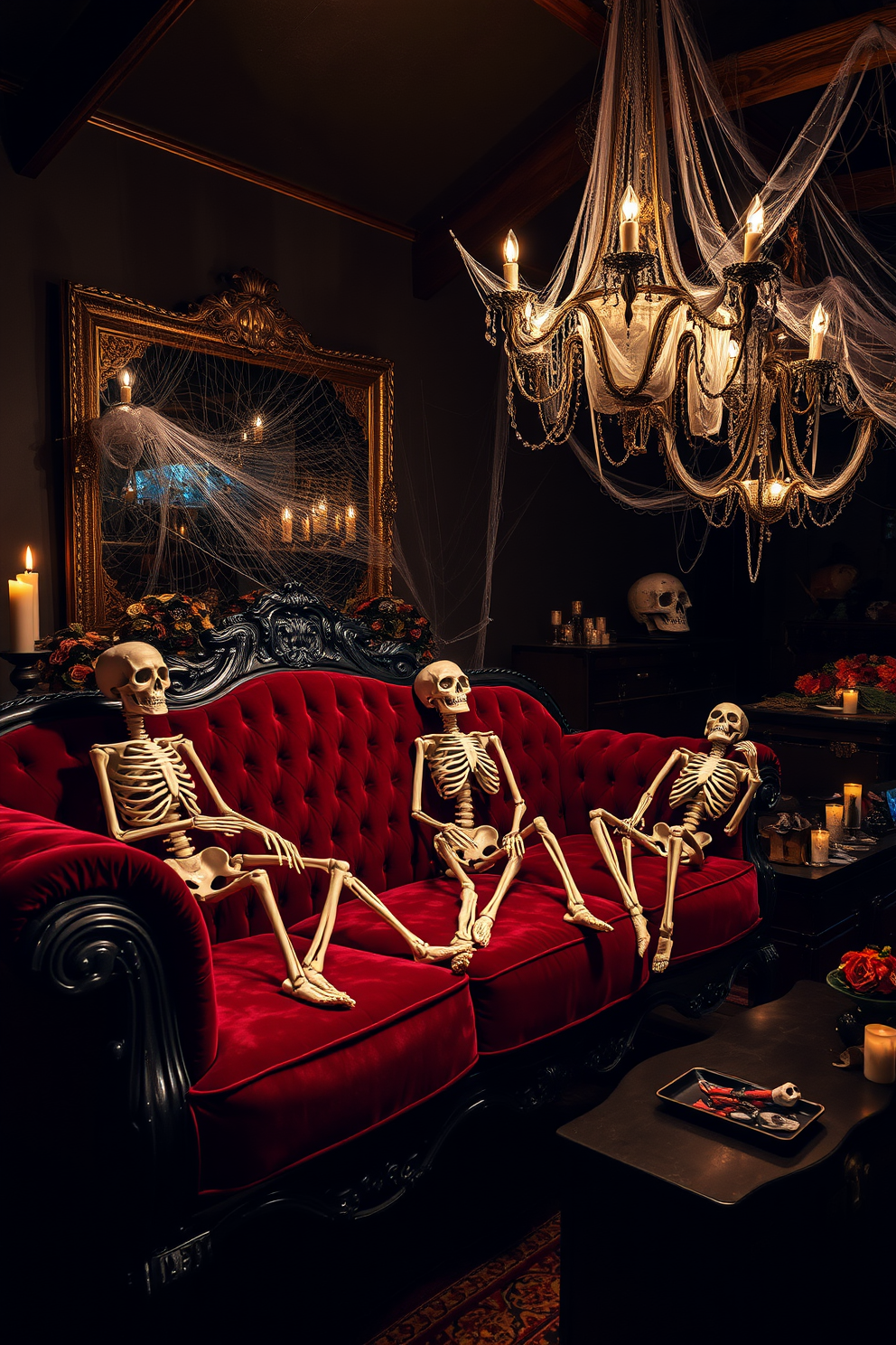 Halloween Attic Decorating Ideas 11