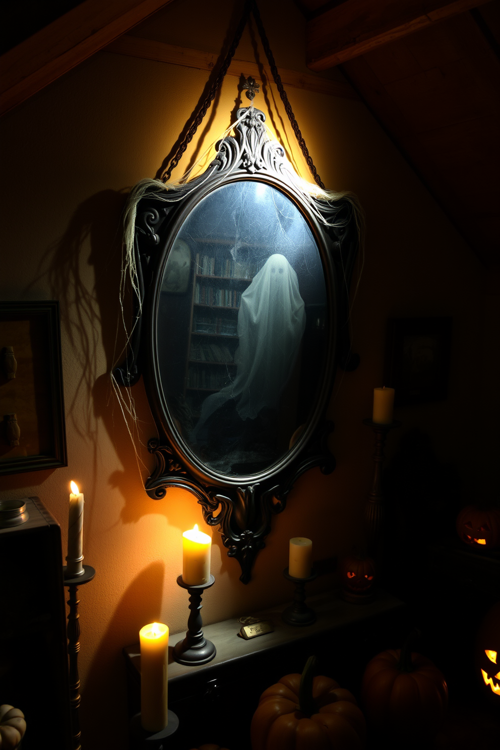 Halloween Attic Decorating Ideas 13