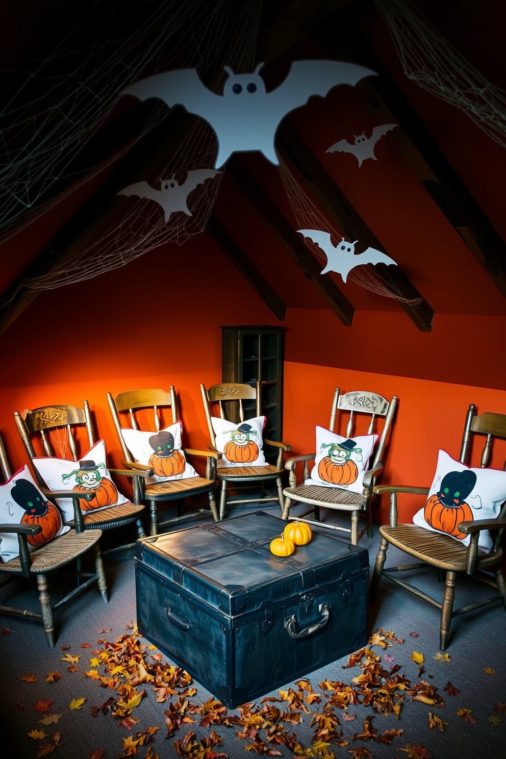 Halloween Attic Decorating Ideas 9