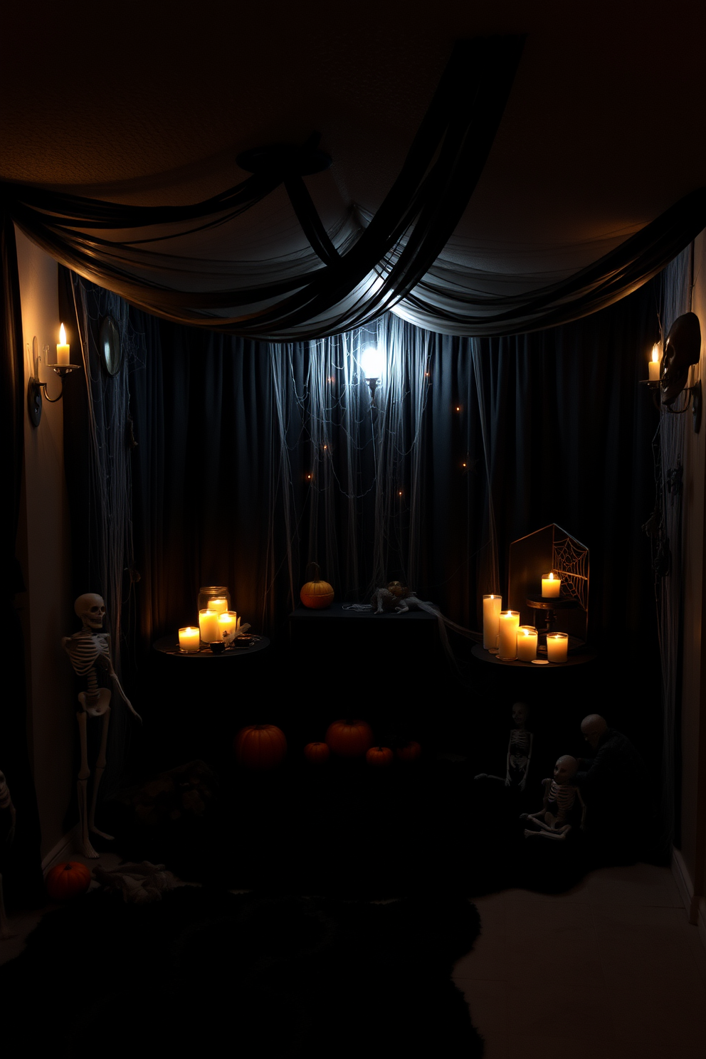 Halloween Basement Decorating Ideas 15