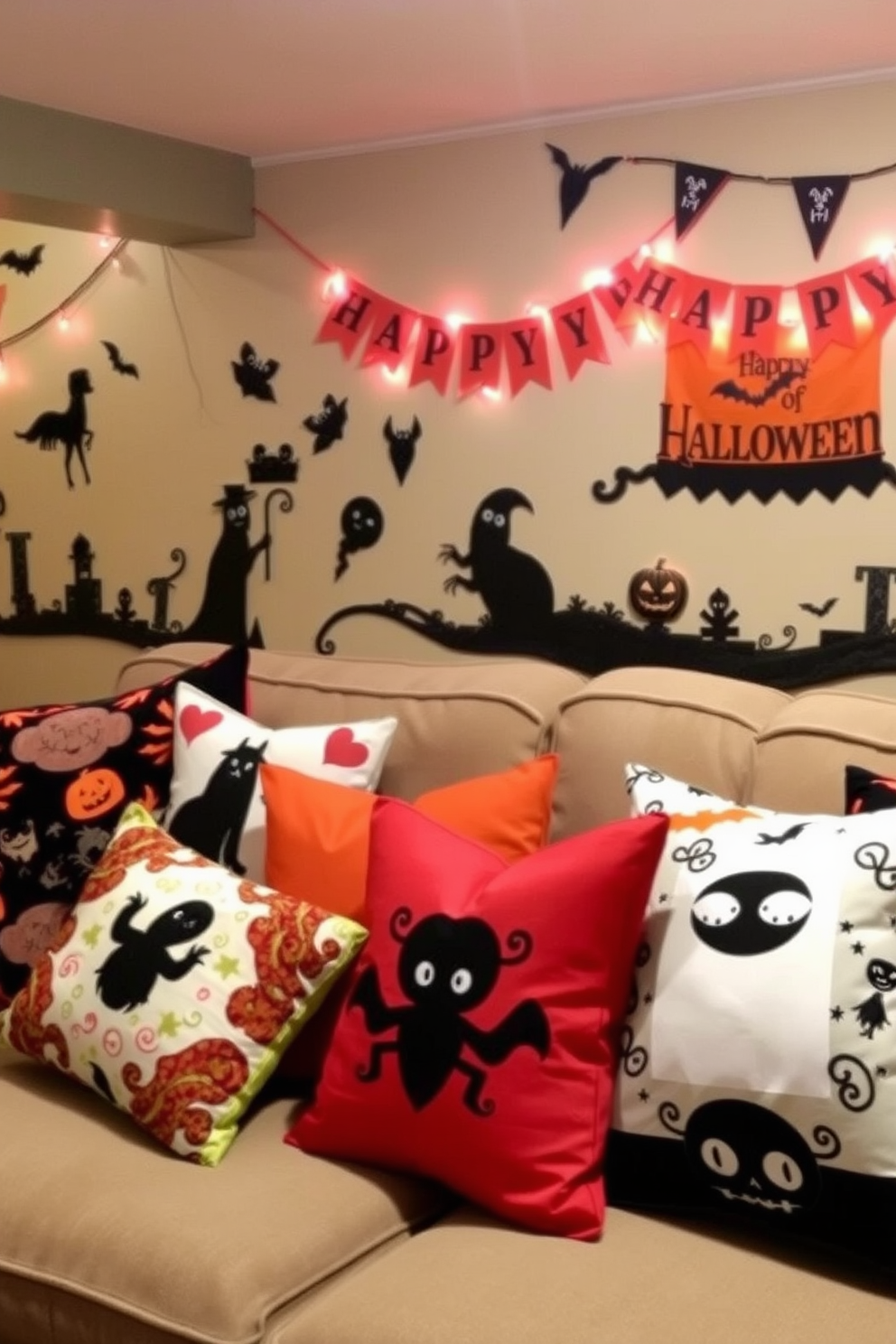 Halloween Basement Decorating Ideas 21