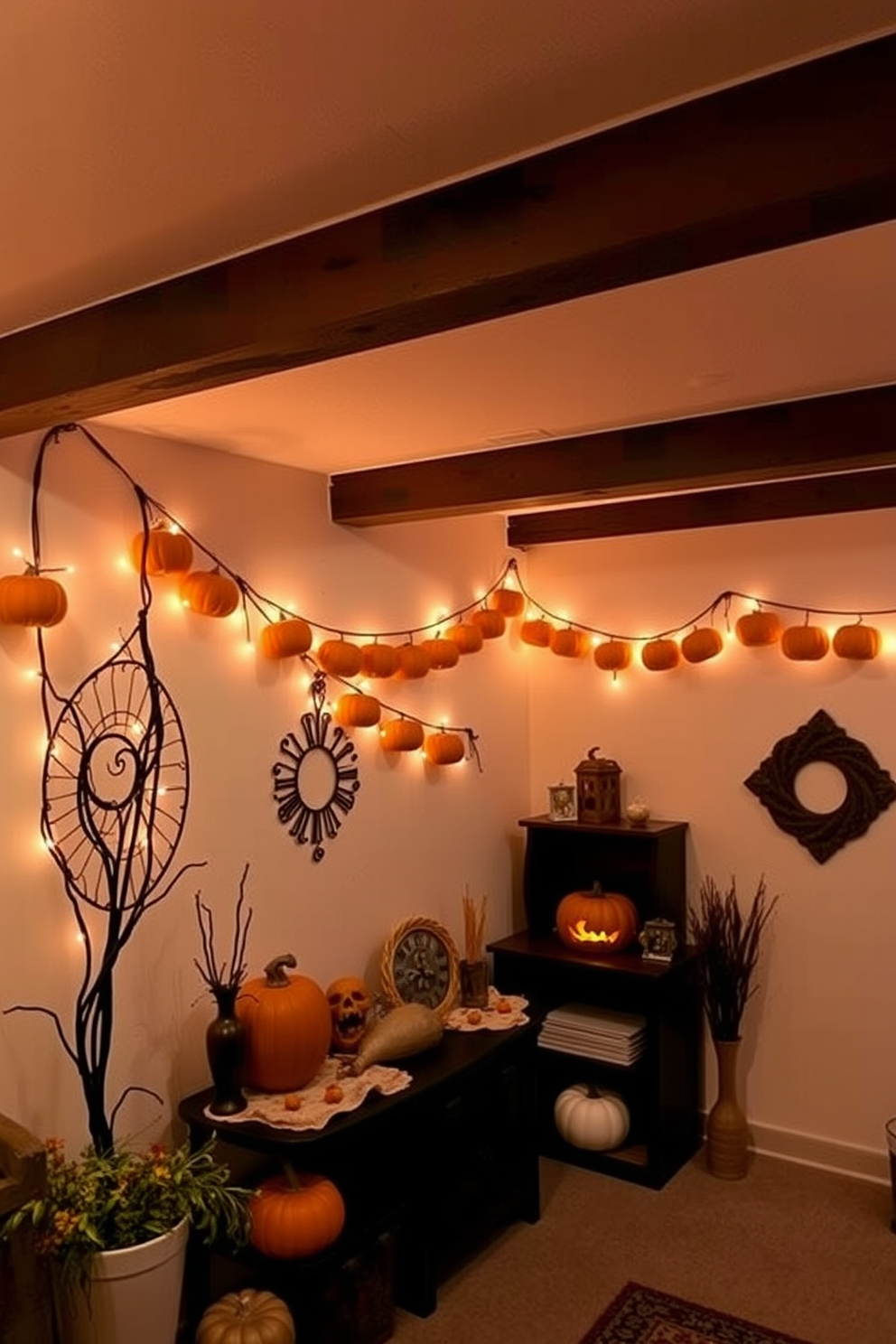 Halloween Basement Decorating Ideas 26