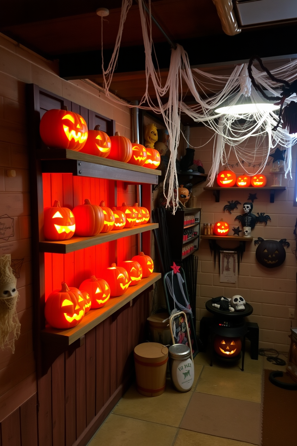 Halloween Basement Decorating Ideas 3