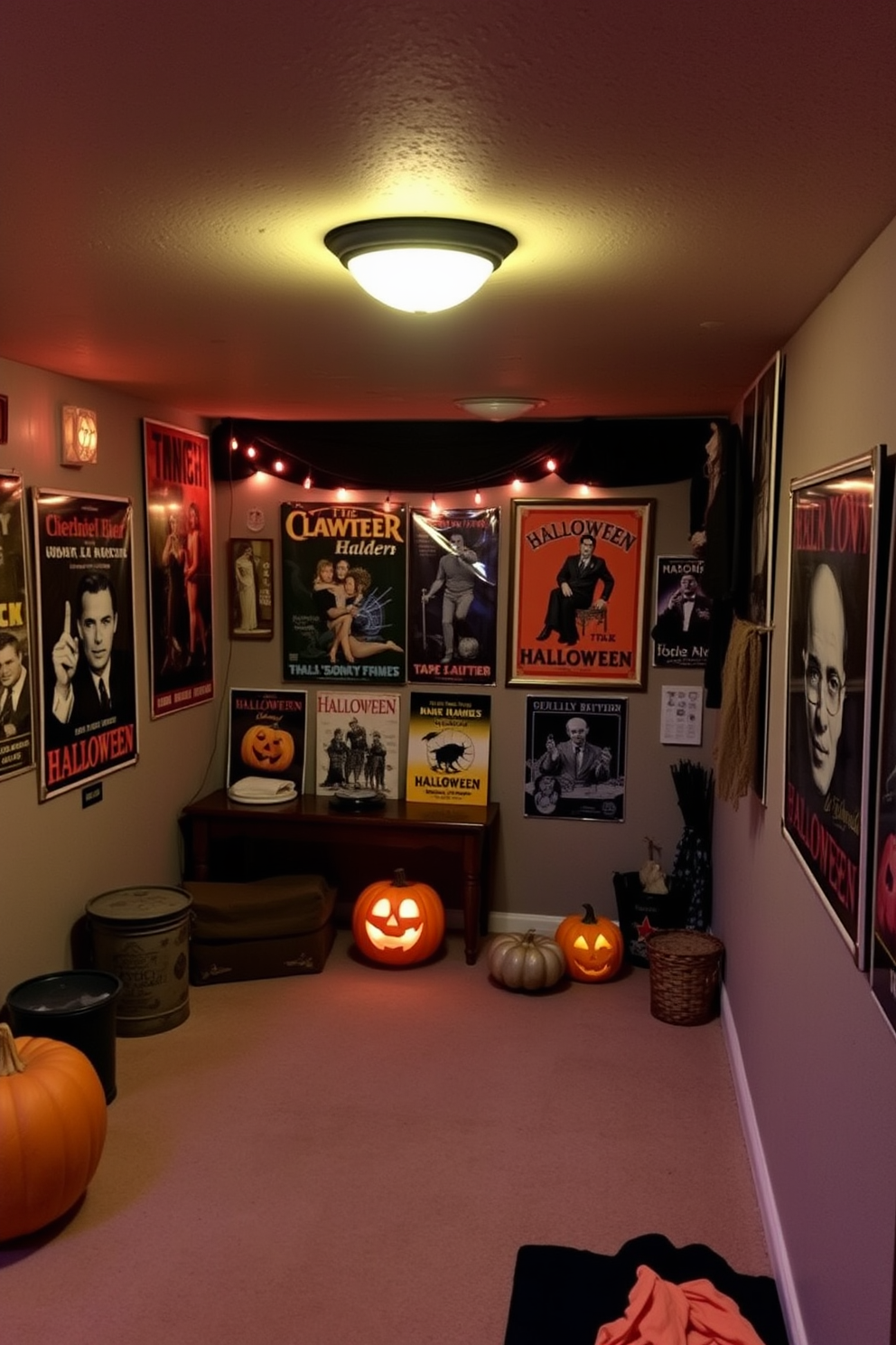 Halloween Basement Decorating Ideas 8