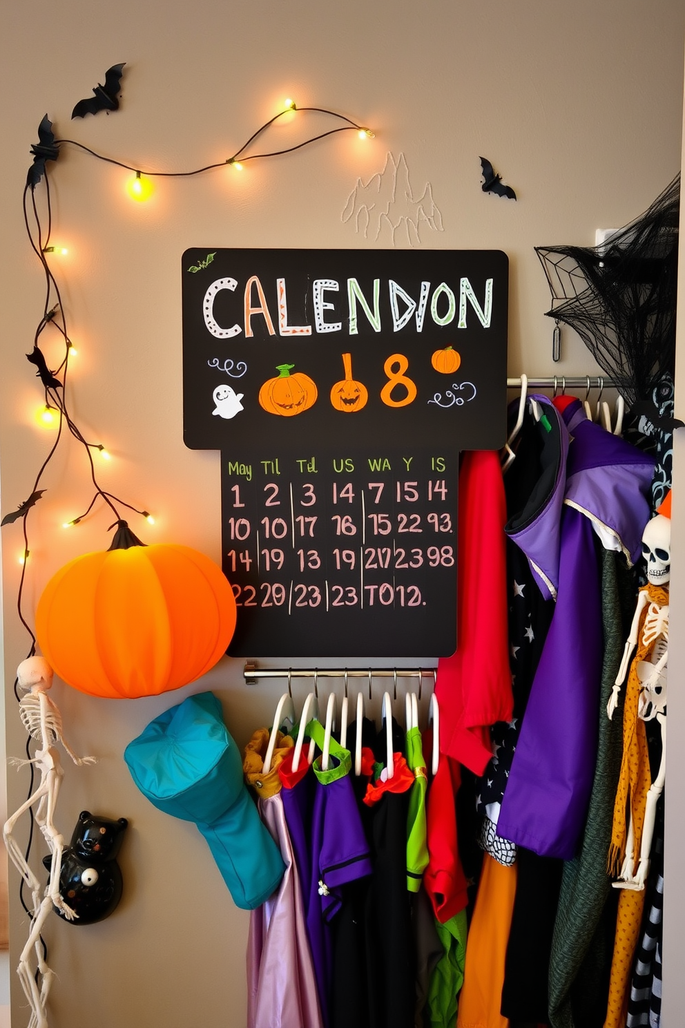 Halloween Closet Decorating Ideas 18