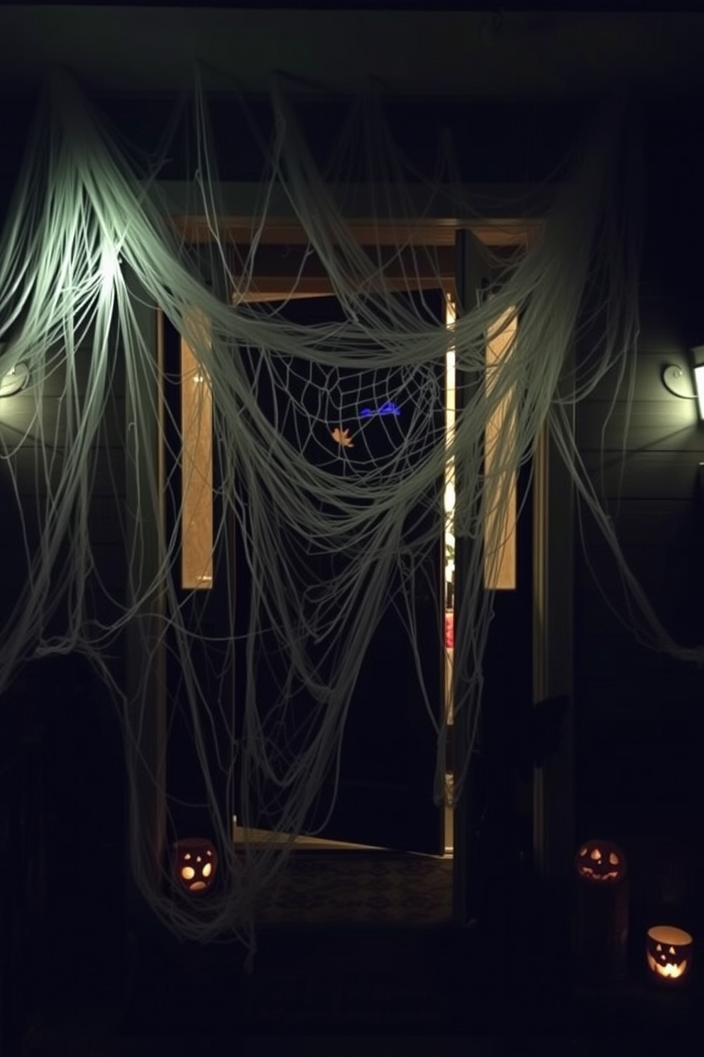 Halloween Front Door Decorating Ideas 12