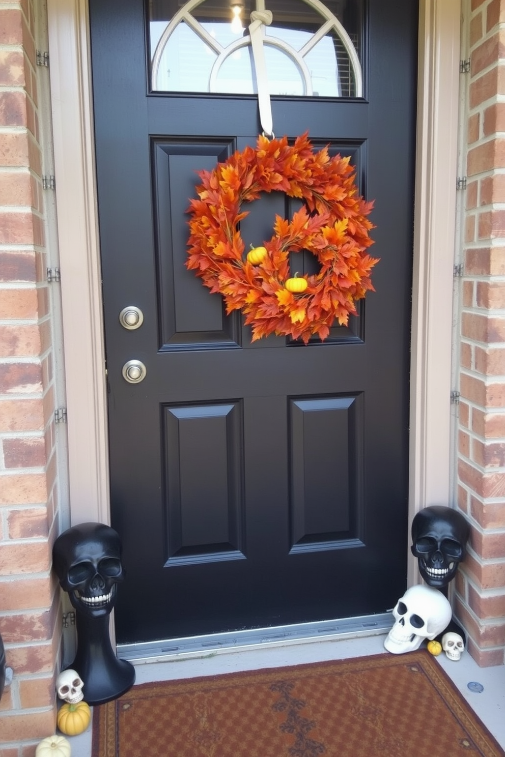 Halloween Front Door Decorating Ideas 14