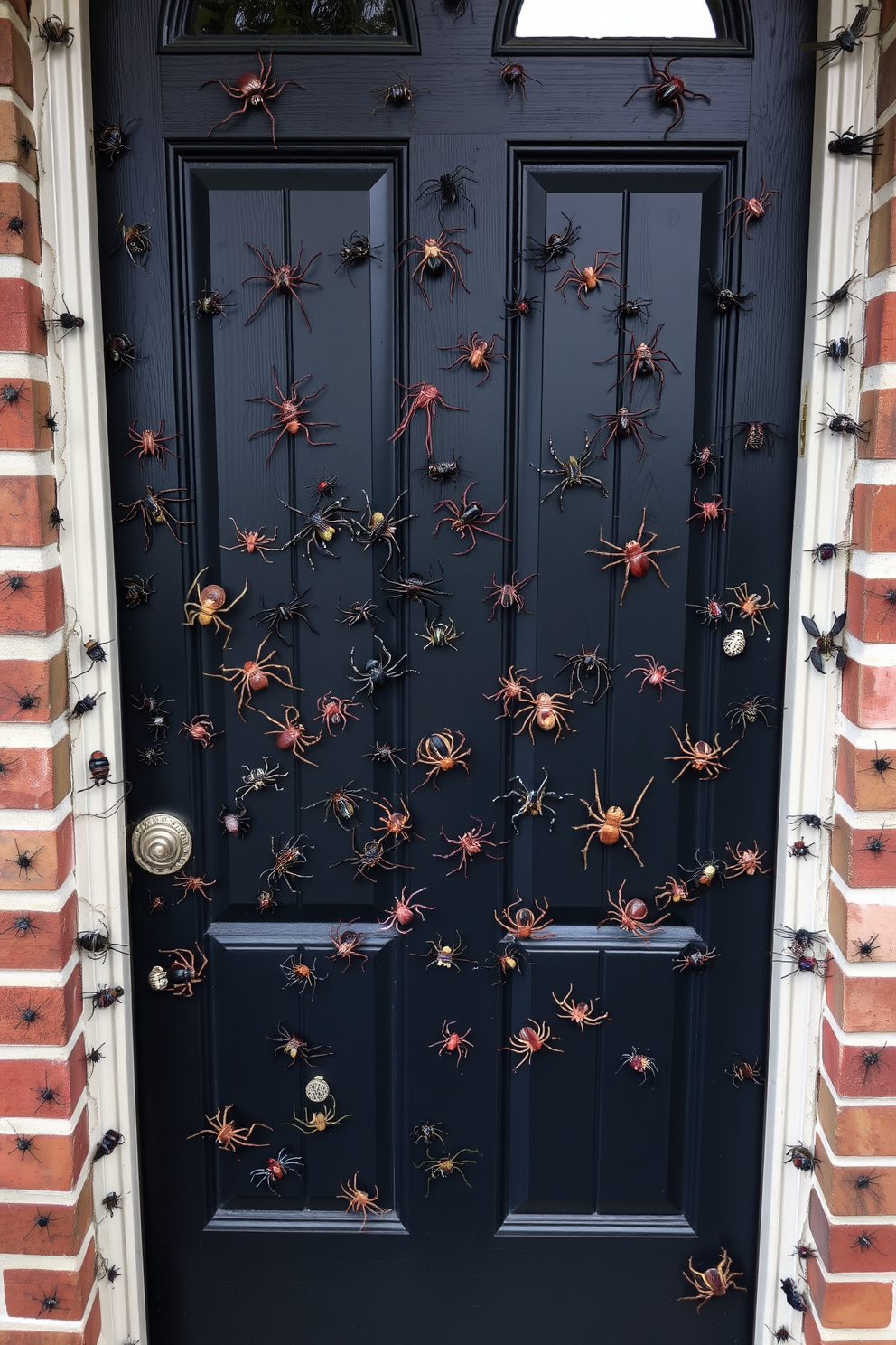 Halloween Front Door Decorating Ideas 20