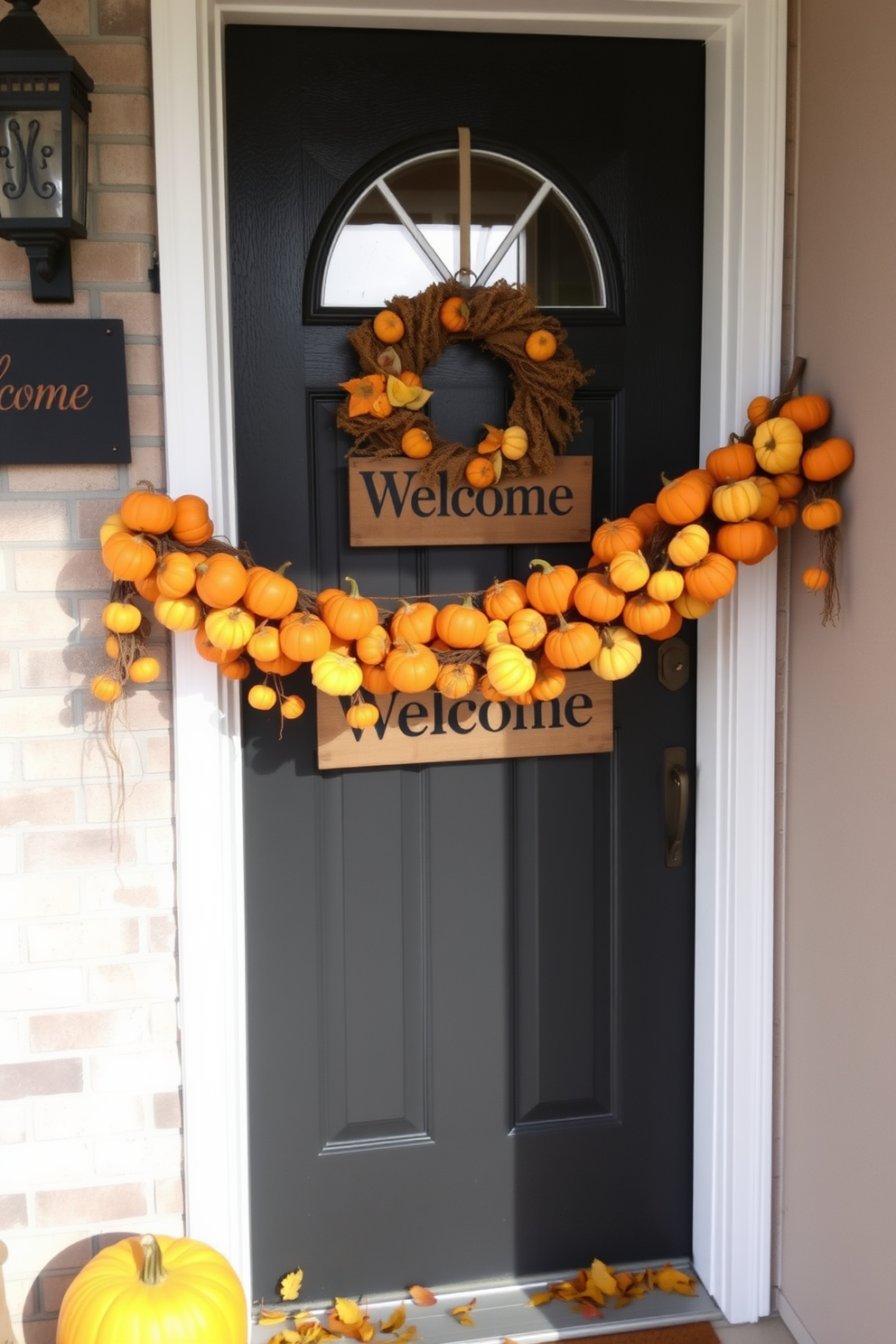 Halloween Front Door Decorating Ideas 21