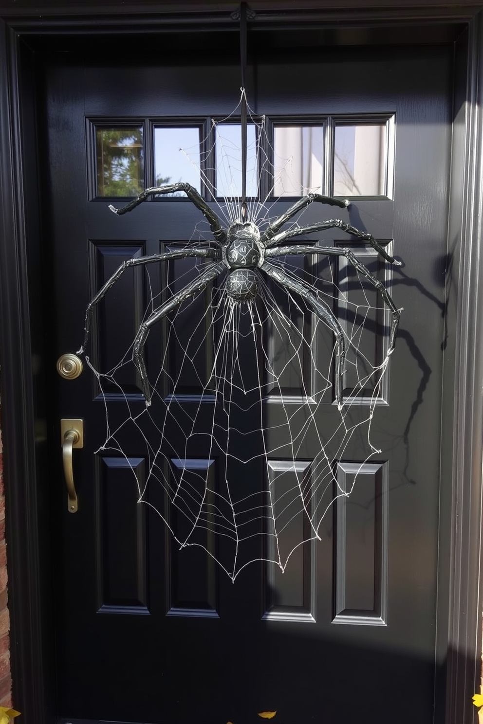 Halloween Front Door Decorating Ideas 22