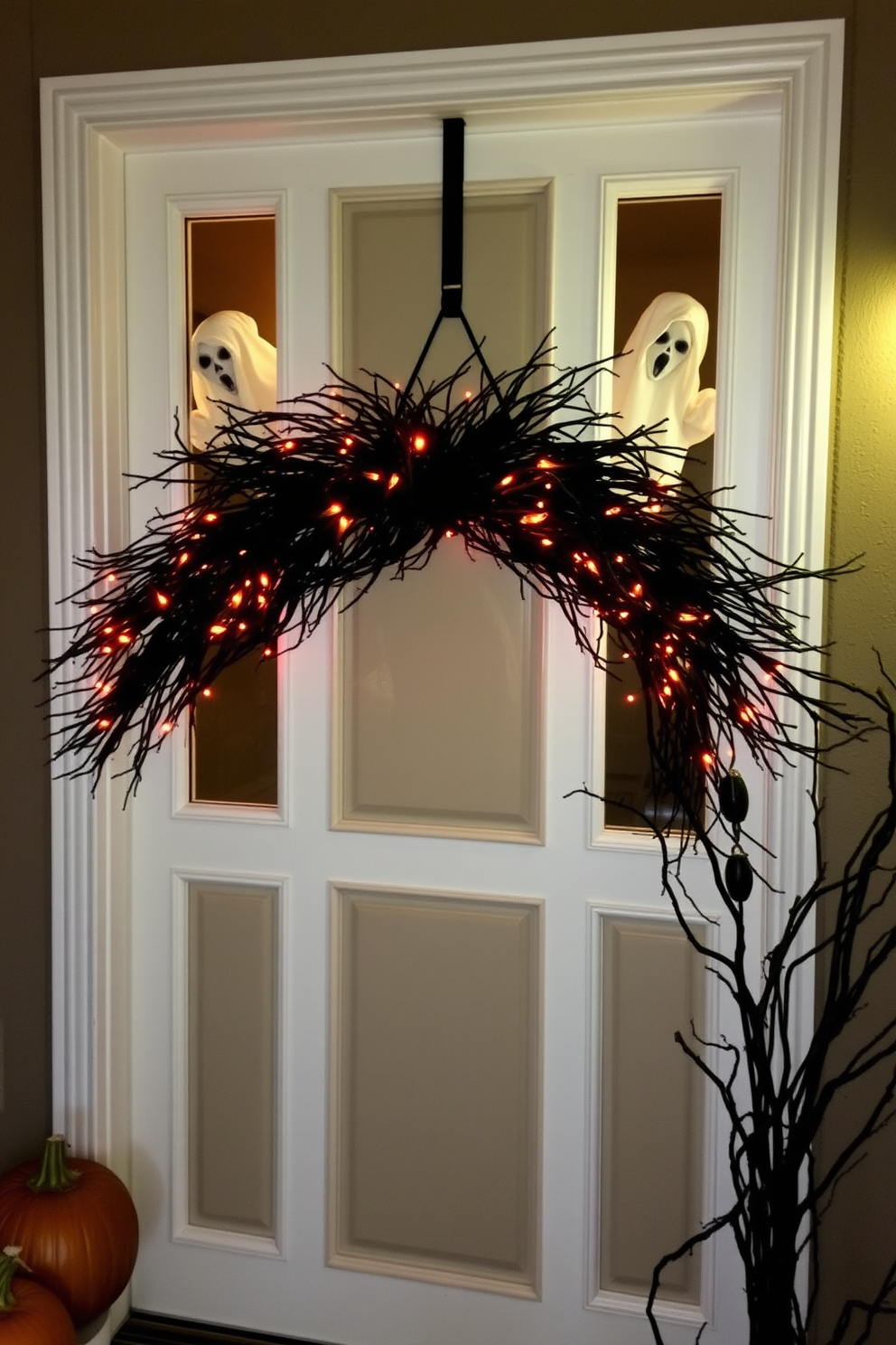 Halloween Front Door Decorating Ideas 25