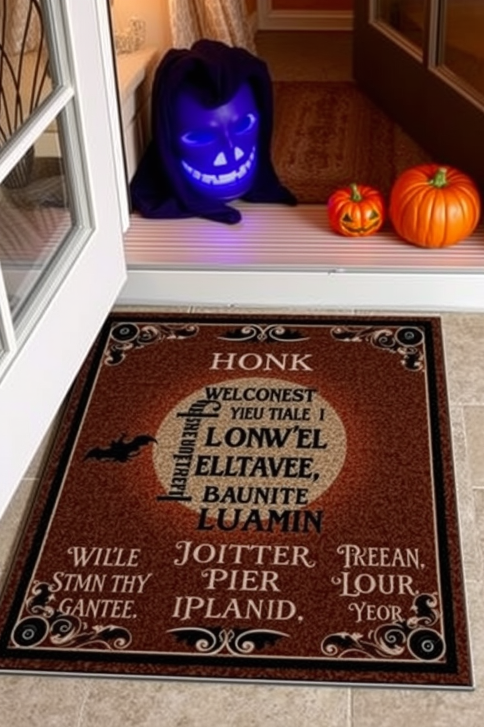 Halloween Front Door Decorating Ideas 6