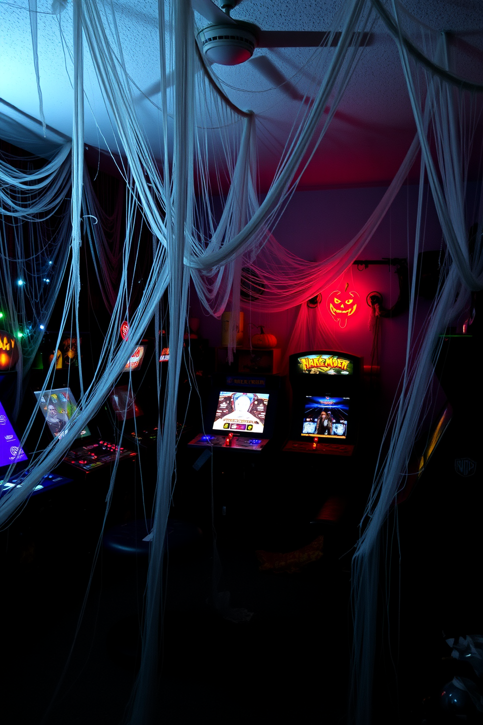 Halloween Game Room Decorating Ideas 17