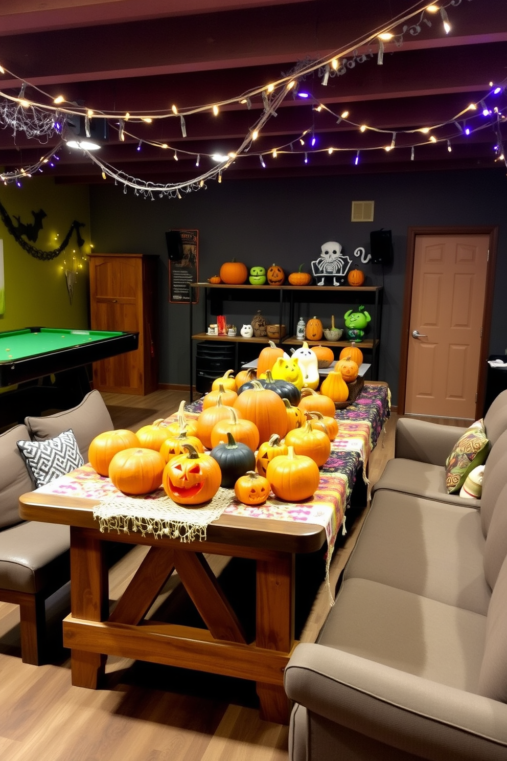 Halloween Game Room Decorating Ideas 28