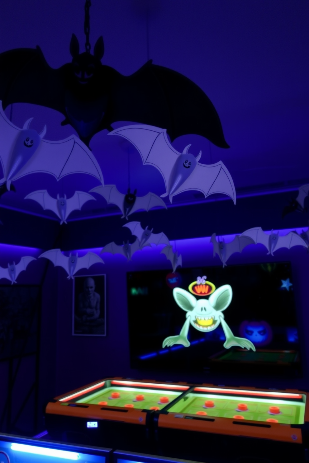 Halloween Game Room Decorating Ideas 3