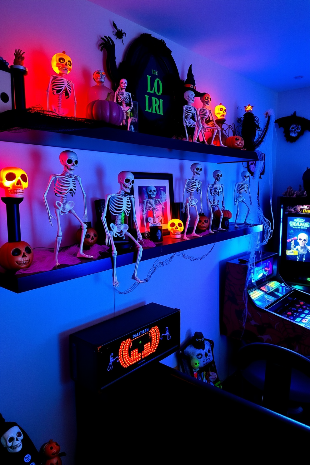 Halloween Game Room Decorating Ideas 7