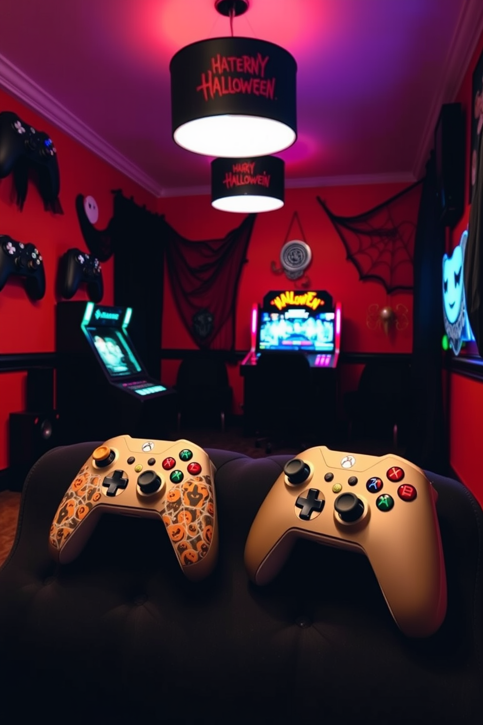 Halloween Game Room Decorating Ideas 8