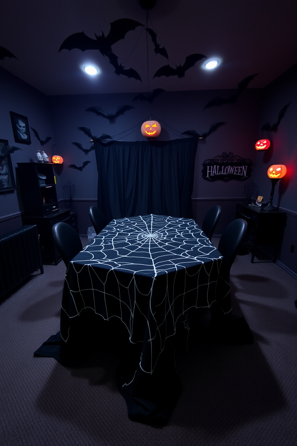 Halloween Game Room Decorating Ideas 9