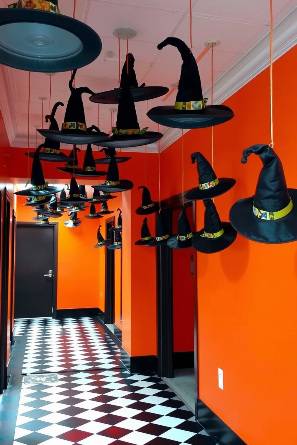 Halloween Hallway Decorating Ideas 12