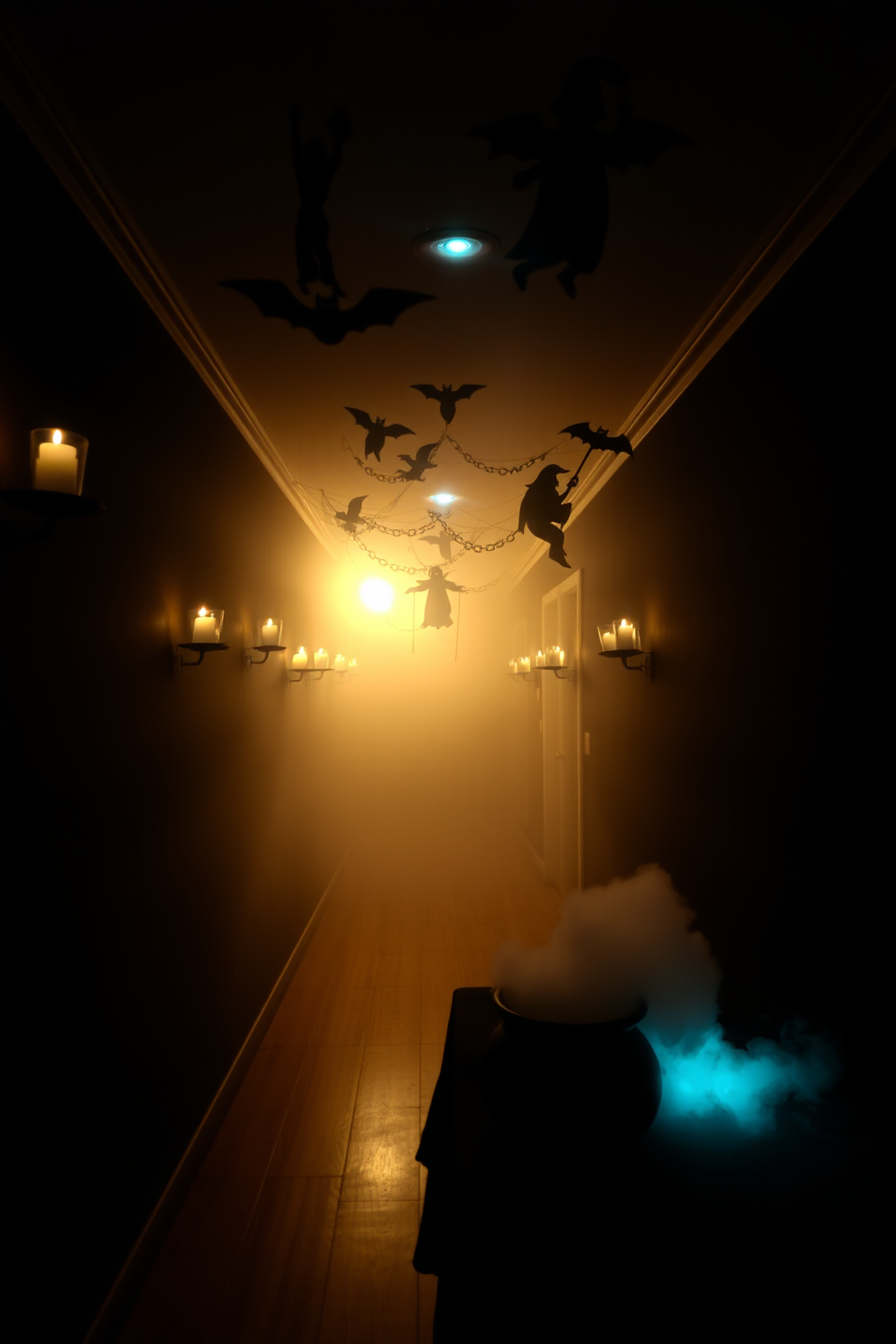 Halloween Hallway Decorating Ideas 13