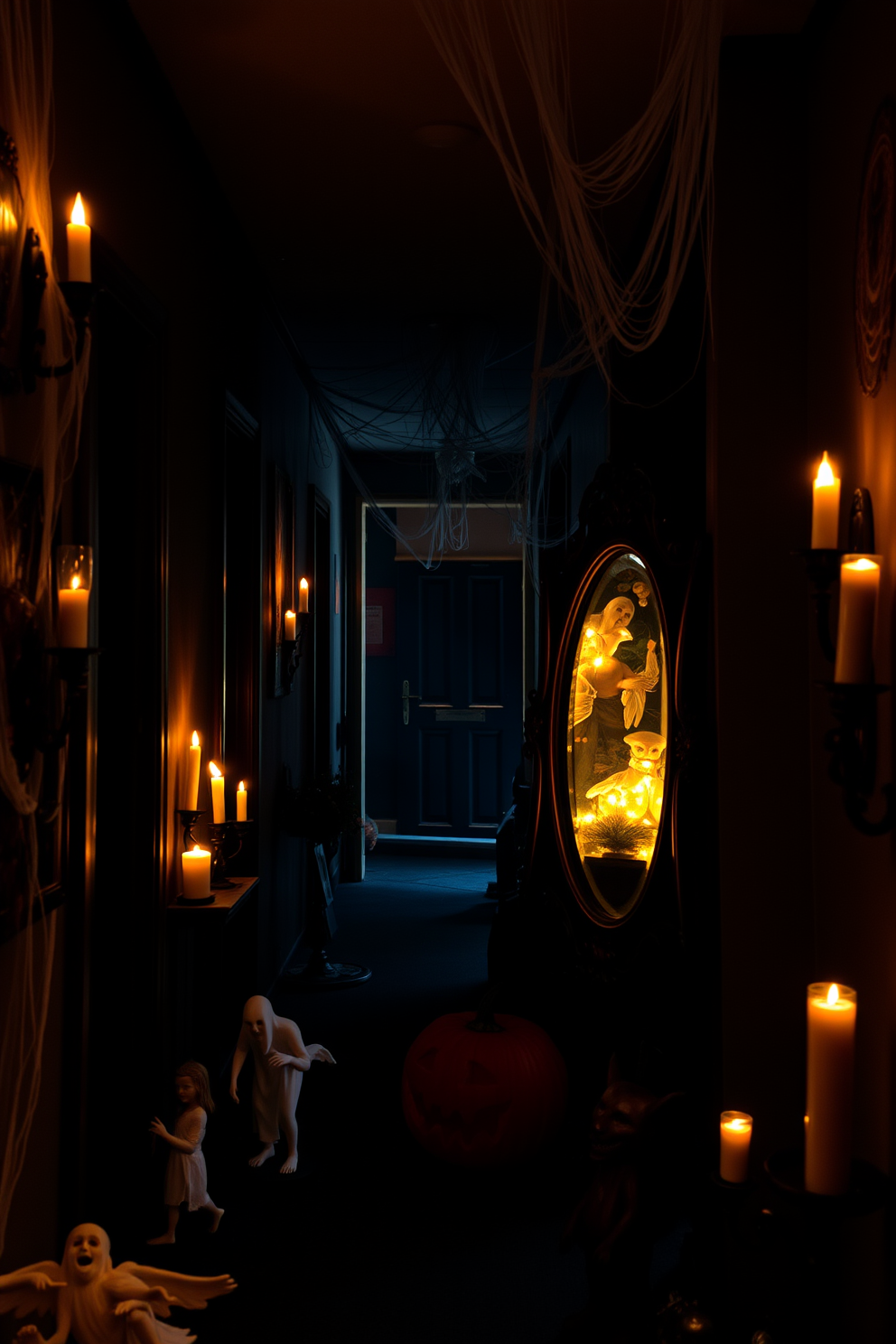 Halloween Hallway Decorating Ideas 17