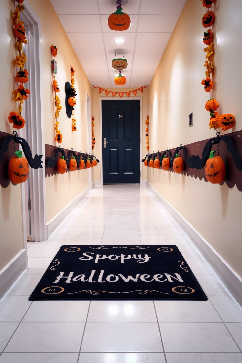 Halloween Hallway Decorating Ideas 22