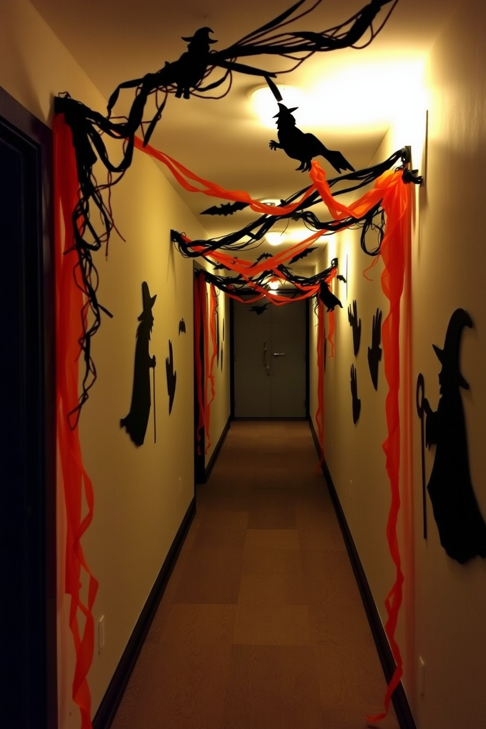 Halloween Hallway Decorating Ideas 26