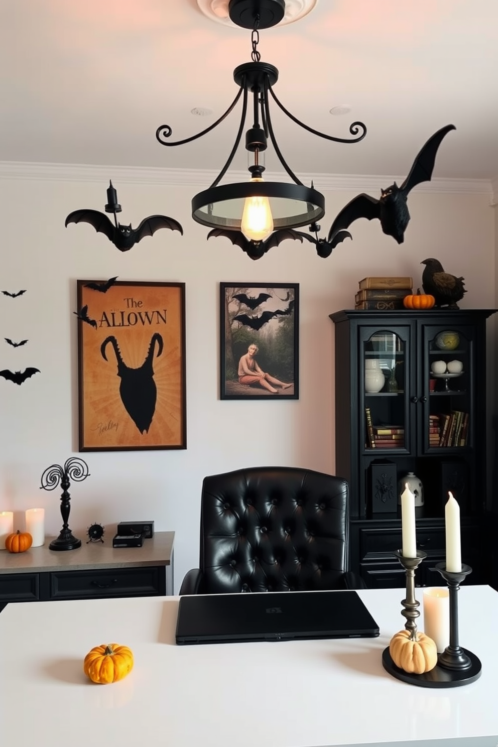 Halloween Home Office Decorating Ideas 11