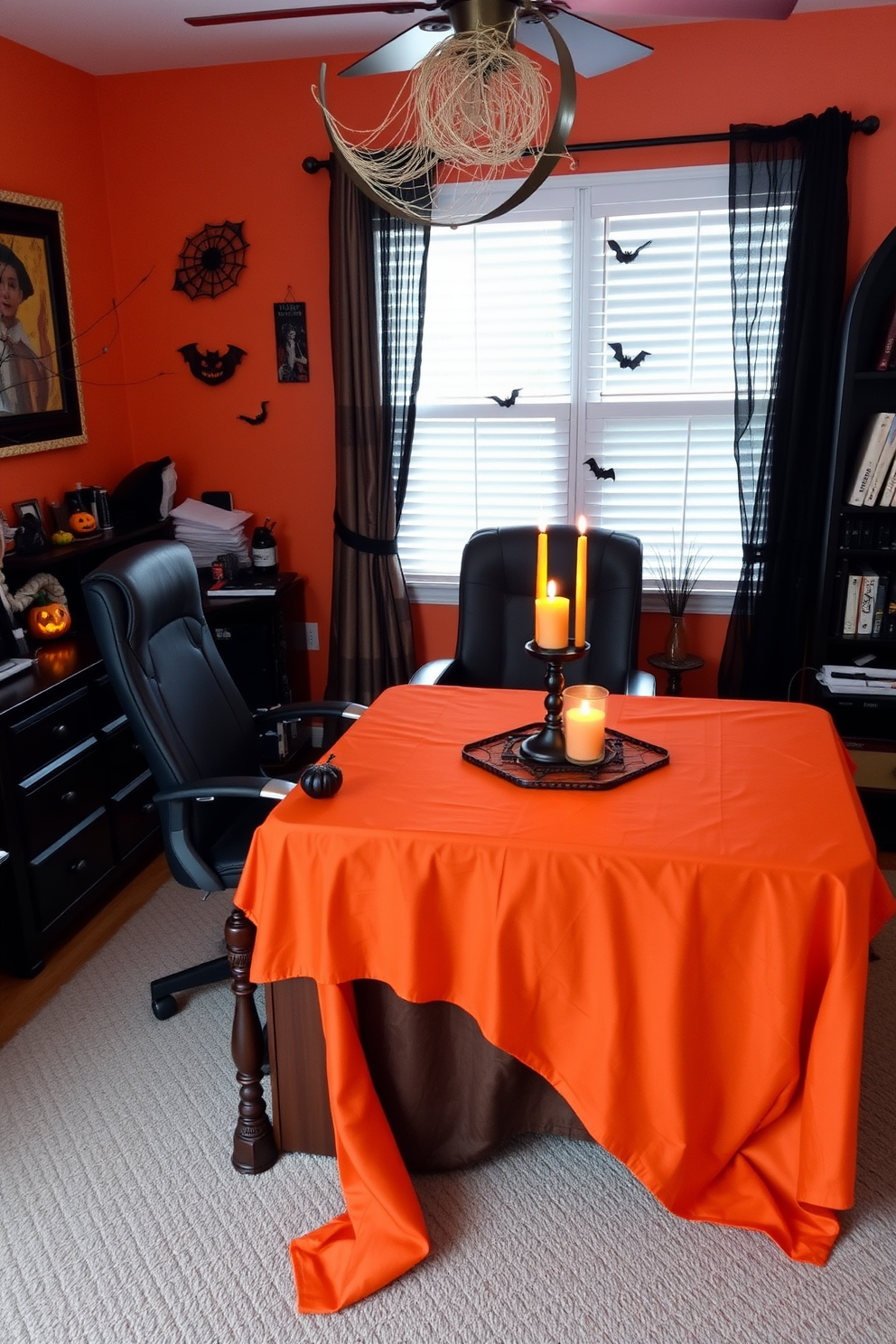 Halloween Home Office Decorating Ideas 13