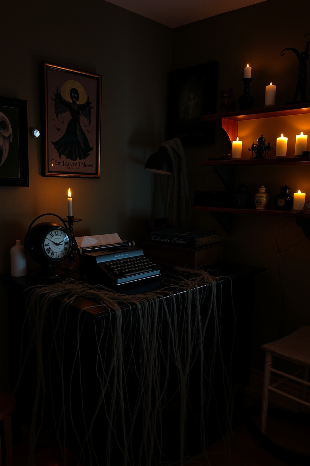 Halloween Home Office Decorating Ideas 20