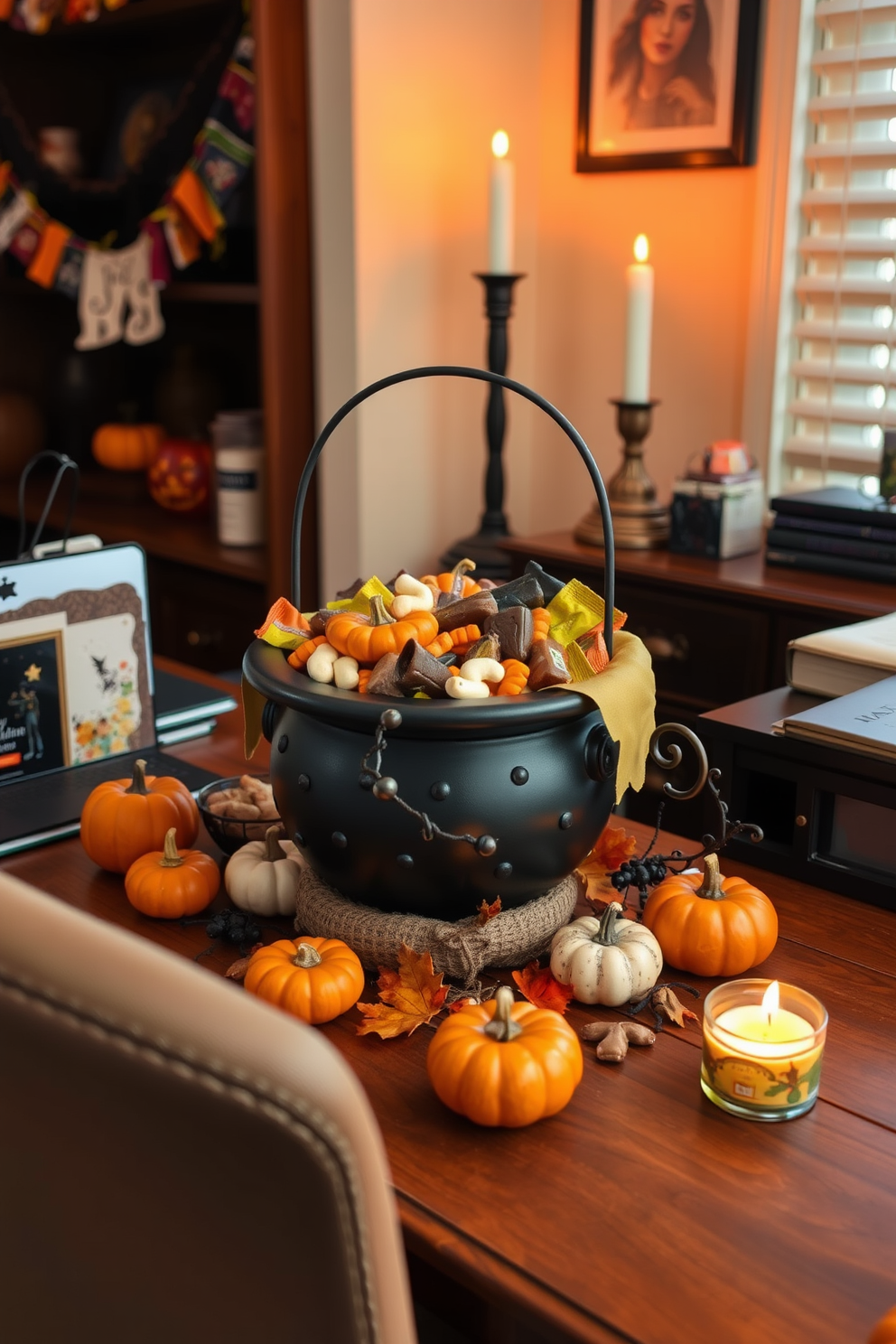 Halloween Home Office Decorating Ideas 29