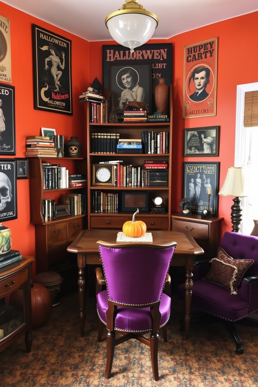 Halloween Home Office Decorating Ideas 9