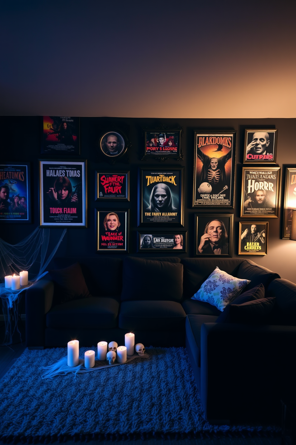 Halloween Home Theater Decorating Ideas 1