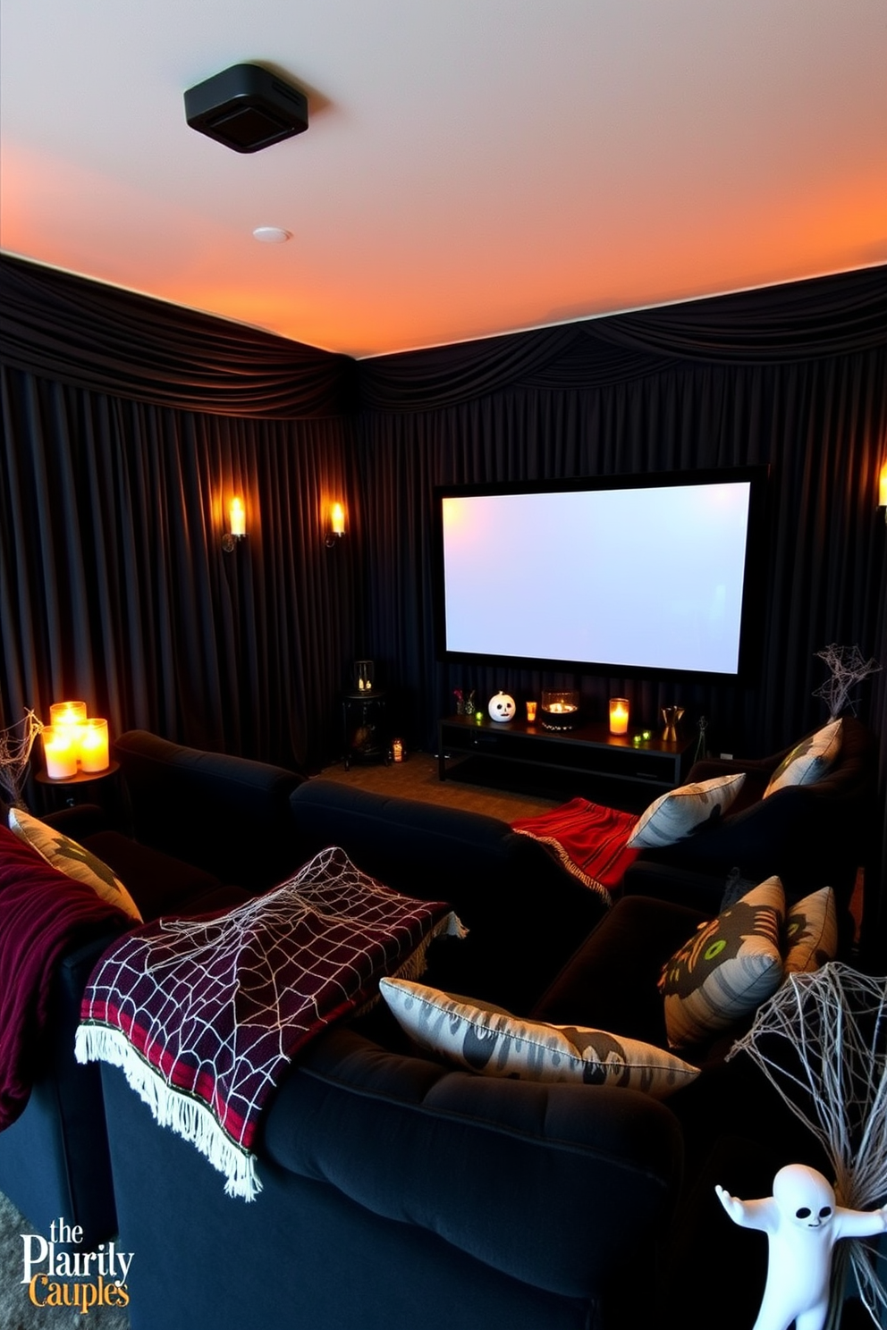 Halloween Home Theater Decorating Ideas 13