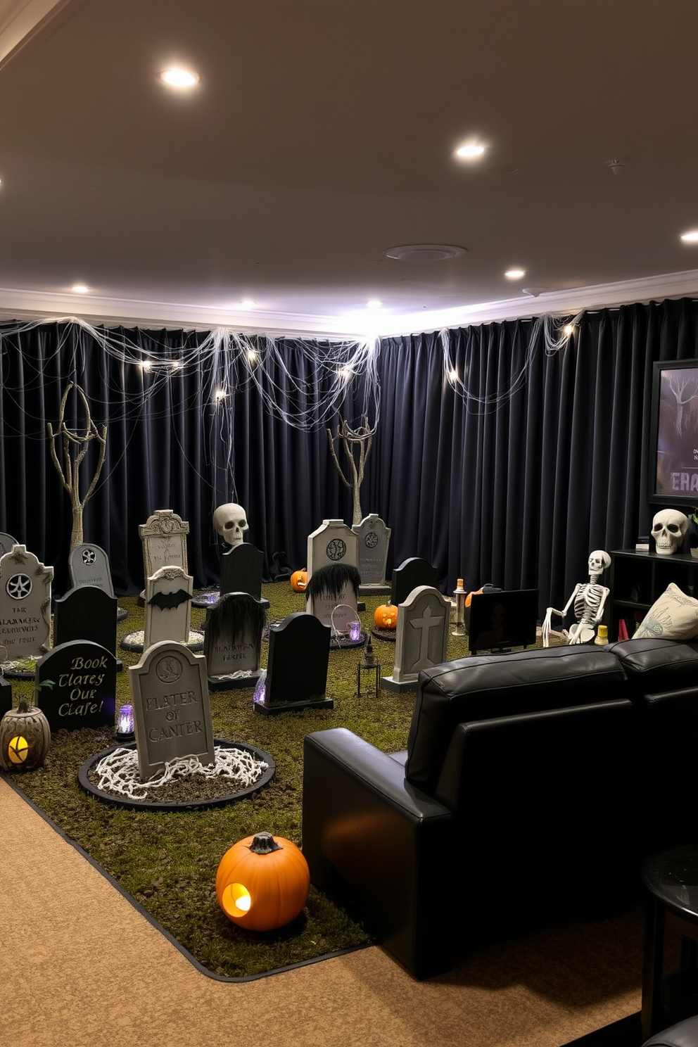 Halloween Home Theater Decorating Ideas 14