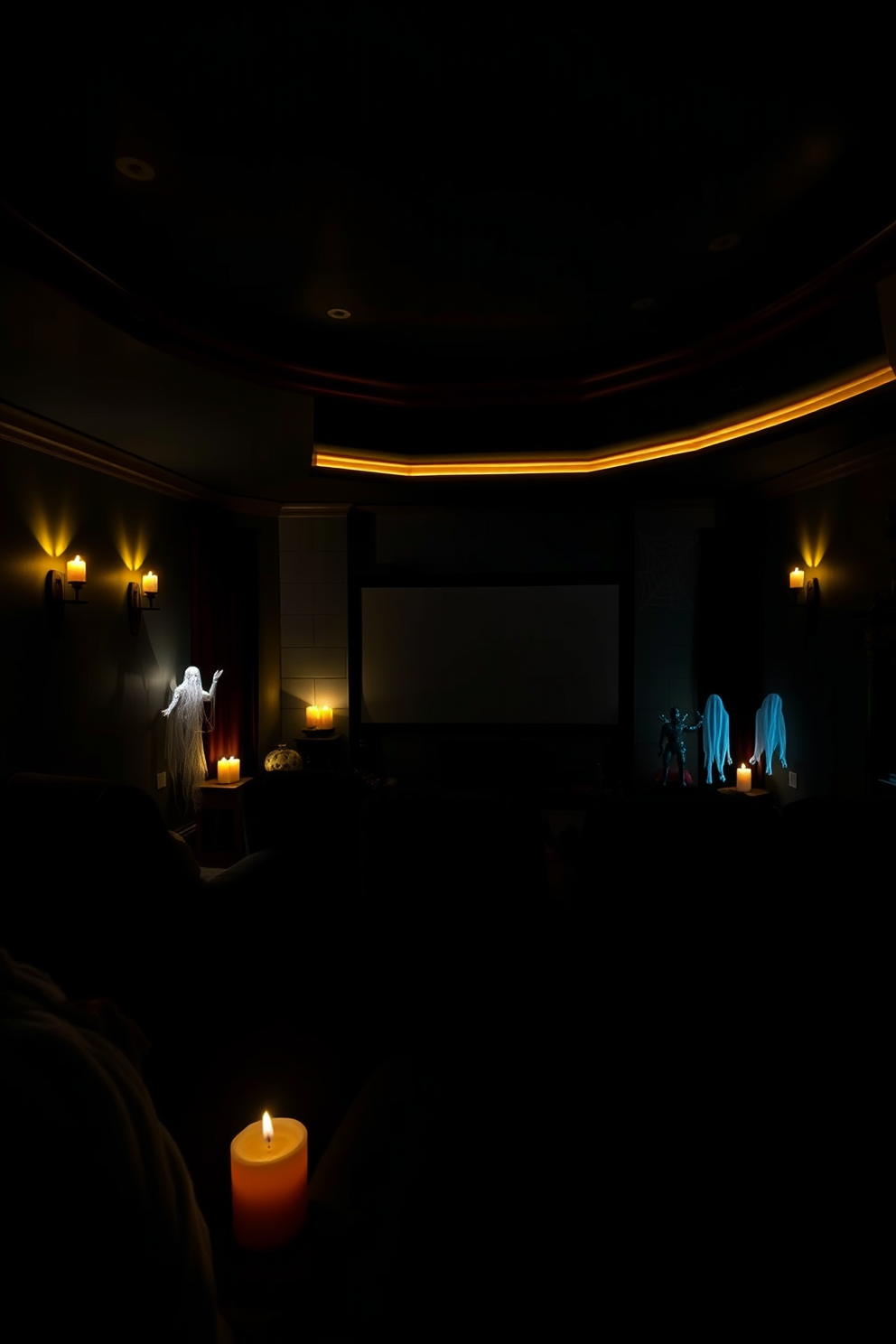 Halloween Home Theater Decorating Ideas 15